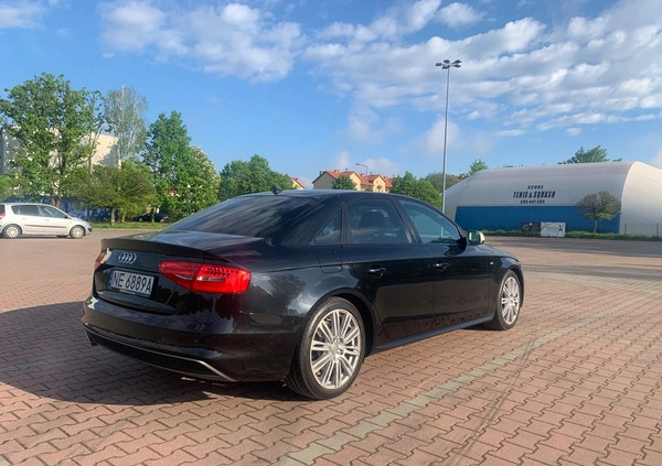 Audi A4 cena 55900 przebieg: 219846, rok produkcji 2012 z Elbląg małe 254